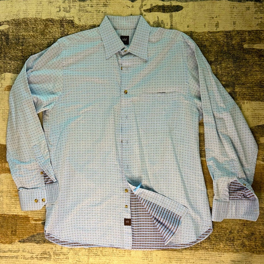 IKE Behar Men’s long sleeve button down shirt